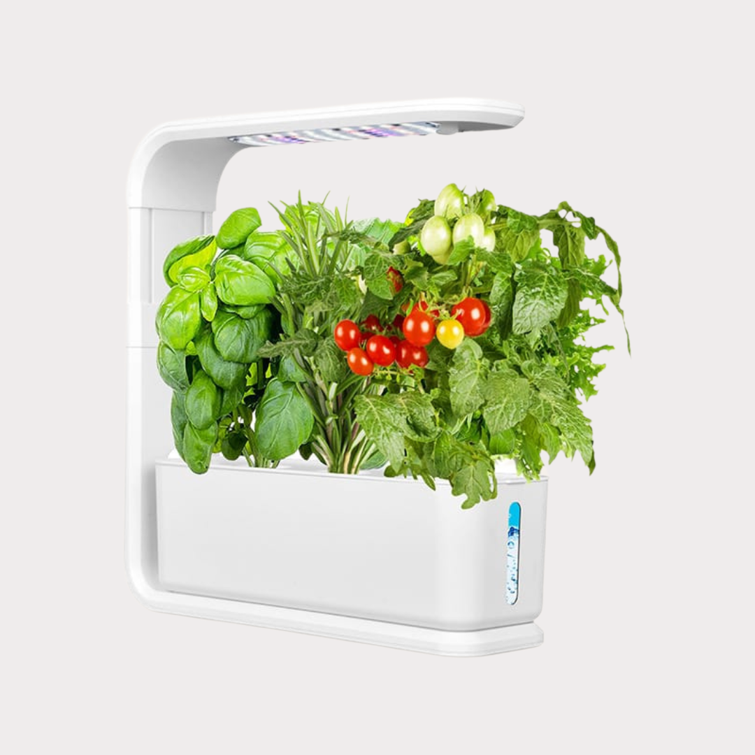 Hydroponisk odlingslåda vit