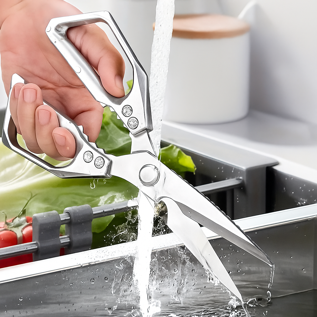 Klippen – Multifunktionell kökssax i rostfritt stål
