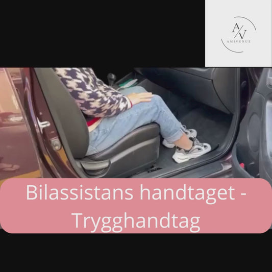 Pension,aldre, bilassistans, bilhandtag in och ur bilen video
